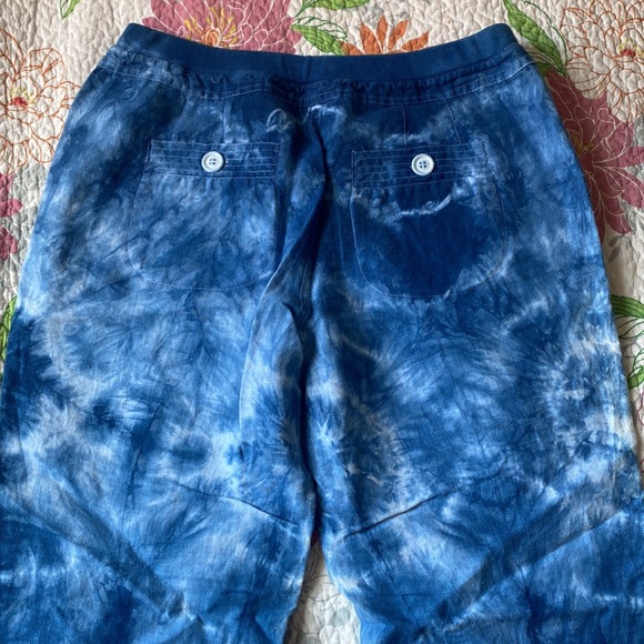 Hand dyed linen pant - Picture 3 of 3